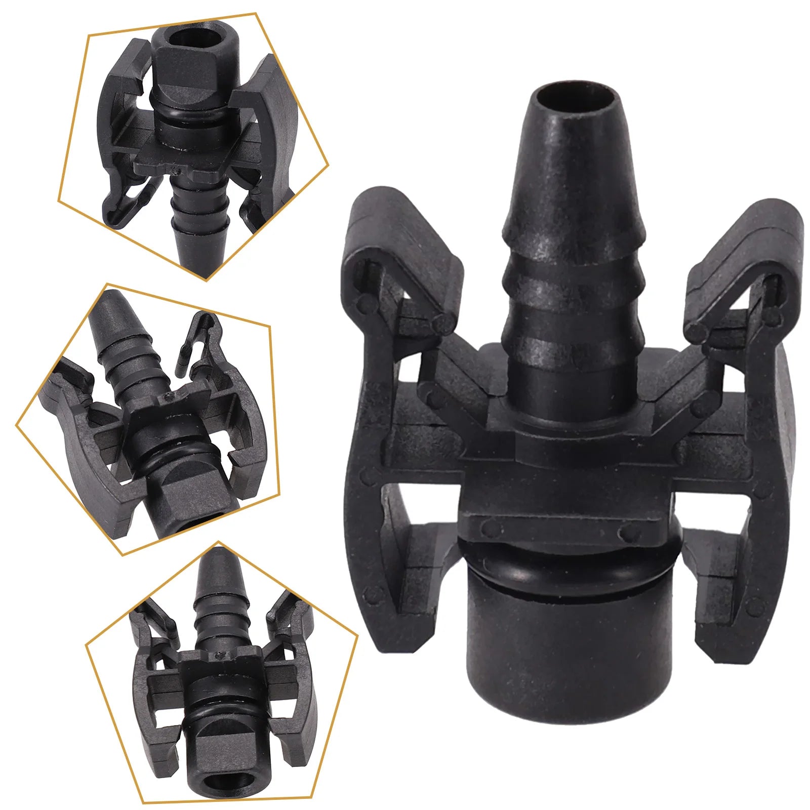 Car Auto  Expansion Water  Tank Water  Hose Straight Connect Connector Accessory Automotive Accessories