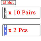 1/5 Sets Photovoltaic Solar PV Connector IP67 Y/T Type 30A 1000V 3-7 Way Branch Kit for PV/MC Cable 2.5/4/6mm² Battery Module