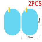 1-4PCS Car Side Window Rearview Rain Film Anti-Fog Rain-proof Car Window Mirror Waterproof Sticker Films Decals Rain Proof Films