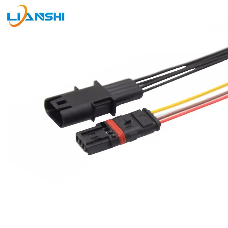 Car connector connector for BMW comfortable access to the rearview mirror heating 4-wire keyless 15cm harness plug