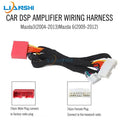 The dedicated connection cable for automotive DSP power amplifier audio processors is suitable for Mazda wiring harnesses