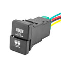 Car Fog Light Dual Push Switch Button LED Light Bar Fog Light W/ Wire For Toyota For Tacoma Button Switch Repair Replace