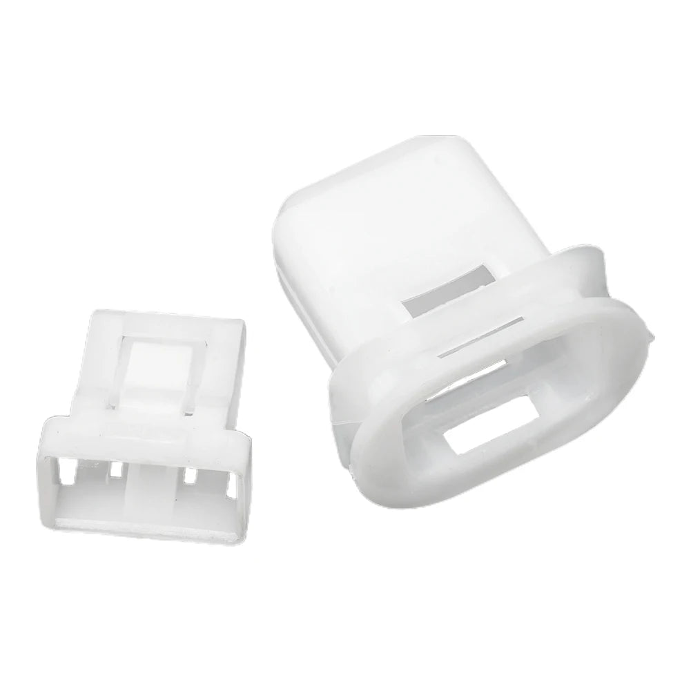 2 Pcs Rear Seat Cushion Seat Fixing Grommet Clip White Nylon For Toyota 72693 12080 Rear Seat Retention Cards