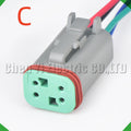 4 Pin Automotive Connectors Wire harness Plug DT06-4S DT06-4SA DT06-4SB DT06-4SC DT06-4...
