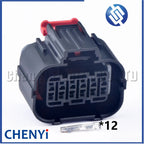 12 Pin Automotive waterproof connector Transmission plug With Pins pins 1897462-2 For BYD DMI