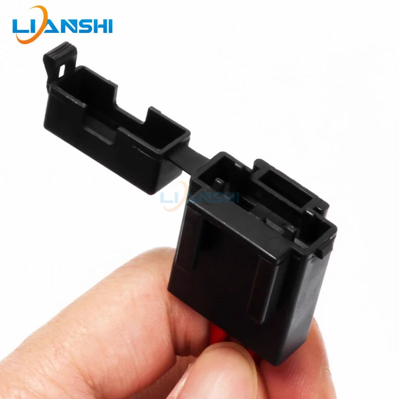 Dual-wire power supply, car ACC power supply extension cord, fuse box, mini small and medium sizes, 15A free