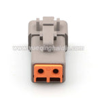 2 PIN Connector Waterproof 2.3mm Series Male Female Connectors Wiring Harness Housing Cable Socket DTP04-2P DTP06-2S