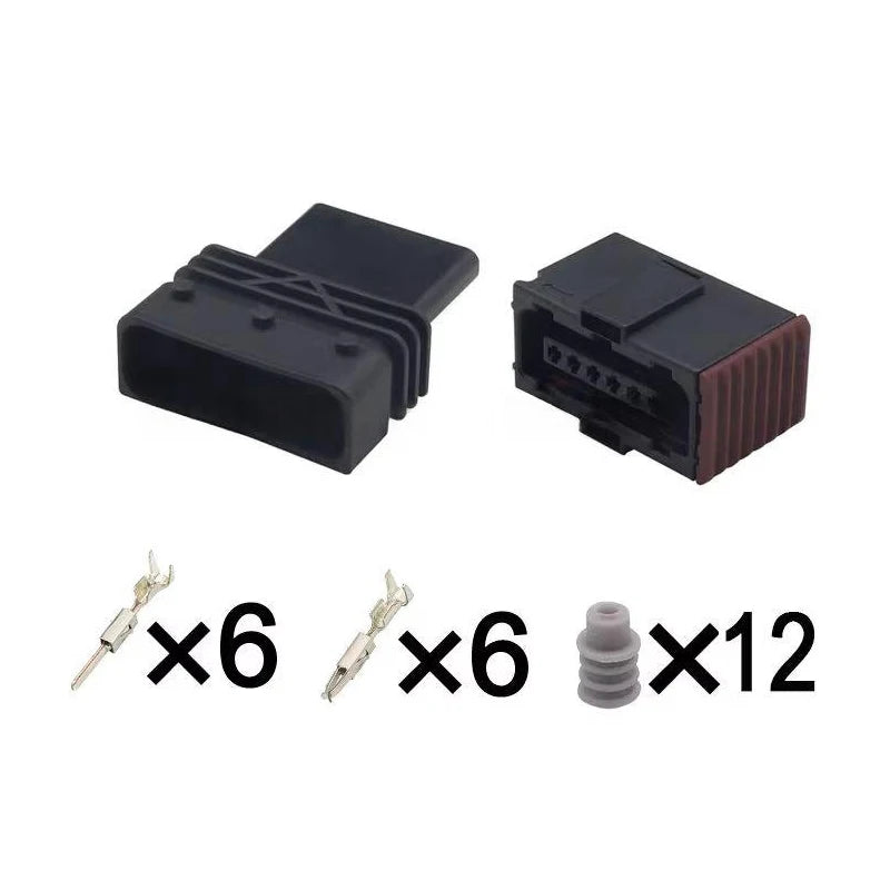 6-929264-2/6-929265-2 is suitable for throttle sensor wiring harness plugs of Volkswagen, Audi, Hyundai, Kia and Buick vehicles