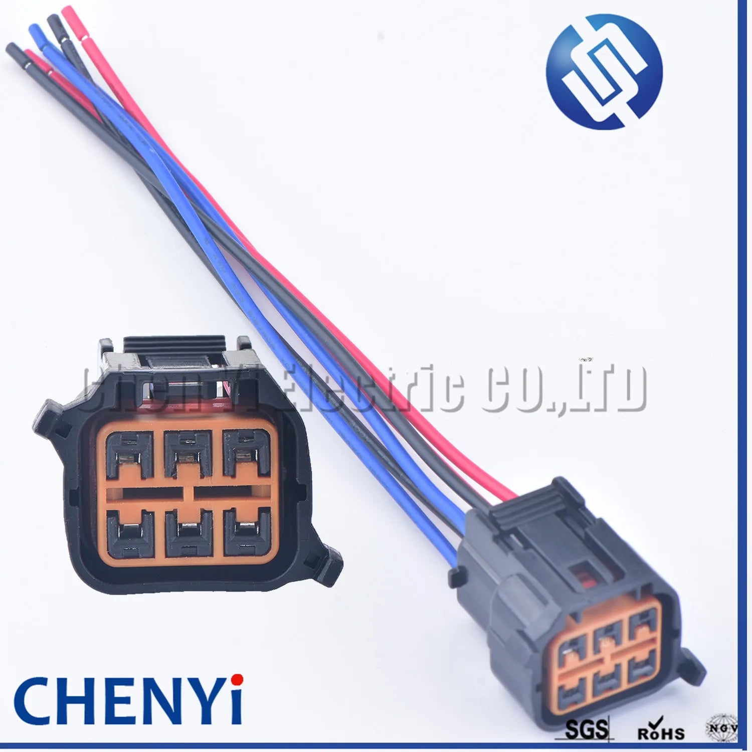 6 Pin Auto waterproof plug wiring cable Car headlight connector Light Lamp Plug for Hyundai Sonata Elantra IX35 K2 K3 K series
