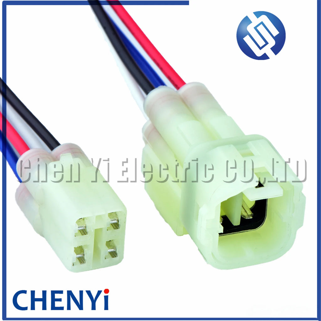 4 Pin HM 090 male female Auto Oxygen Sensor plug Waterproof Electrical Connector Wire Harness Plug 6180-4181 6187-4441