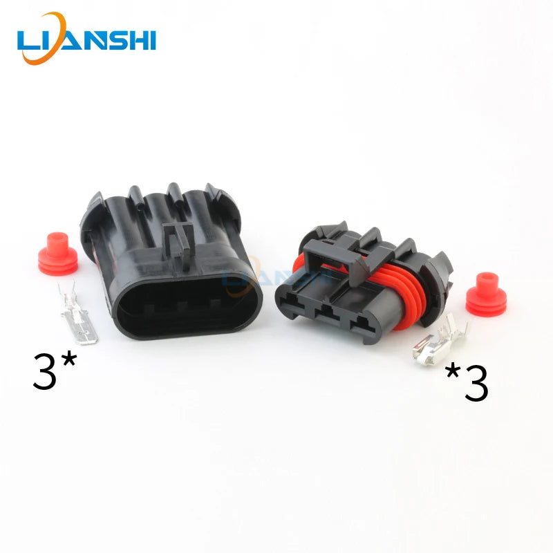 1212468/12124685 is suitable for the 3p wire harness connector of Buick and Ford blower resistance fan plugs