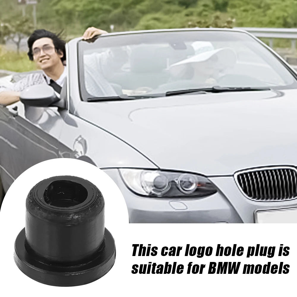 For BMW Logo Hole Plug Trunk Emblem Grommet Holder Clip Car Hood Logo for BMW 1 3 5 7 Series E32 E34 E36 E38 E39 E46 E60 E66 E90