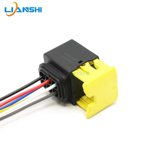 1-1418437-1 New energy 6-hole automotive waterproof plug connector harness connector sheath