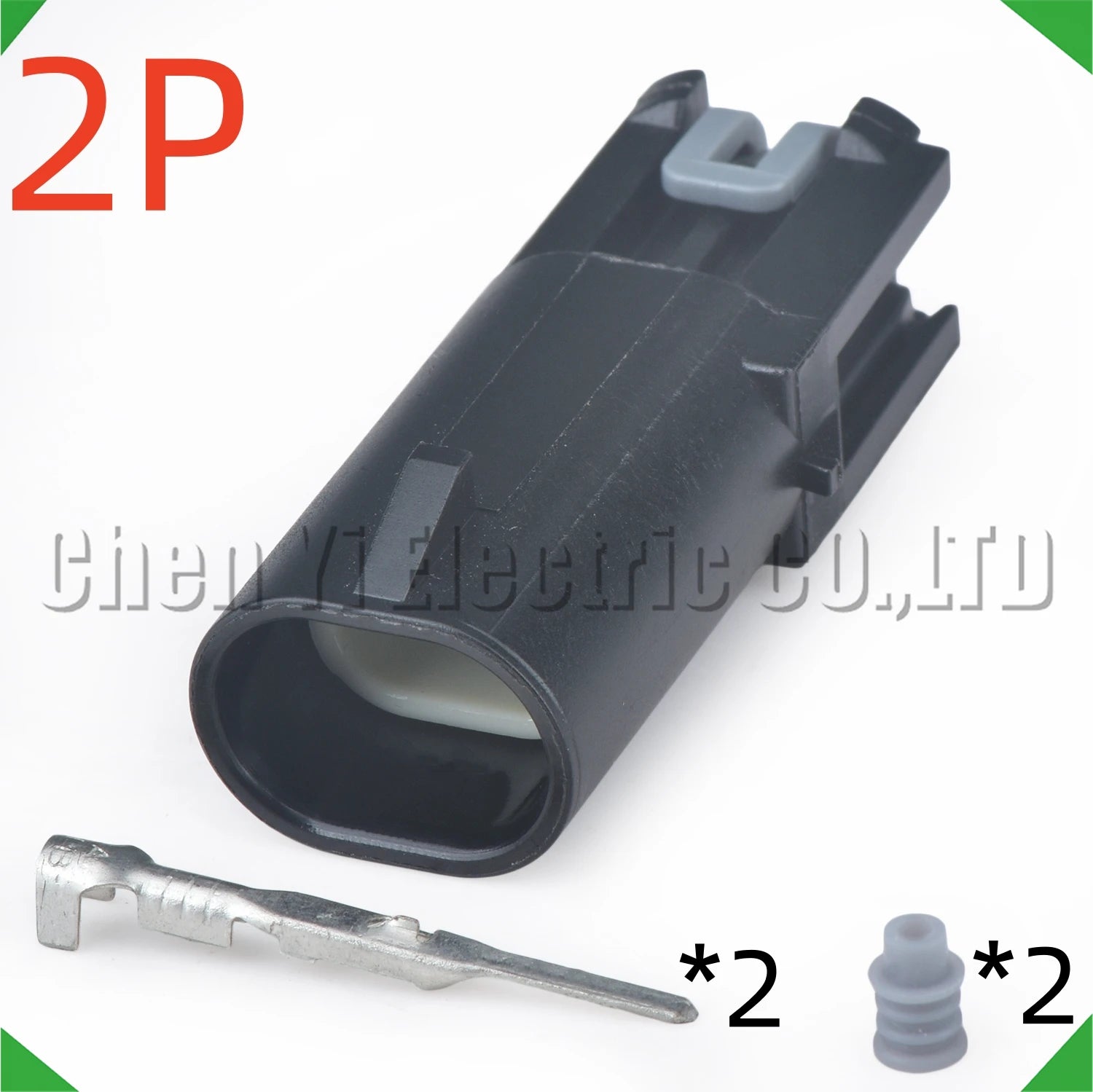 2 Pin Auto Connectors intake exhaust VVT solenoid valve Water Temperature Sensor Wire h...