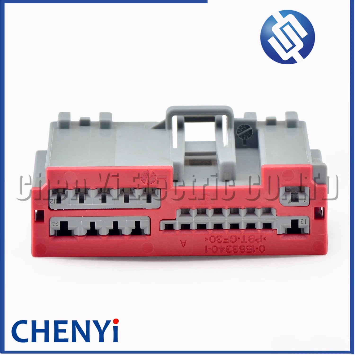 24 Pin Car CD power amplifier DSP connector headlight control module C2129 plug 30700-1244 0-1563340-1 1563339-1 For Buick Ford