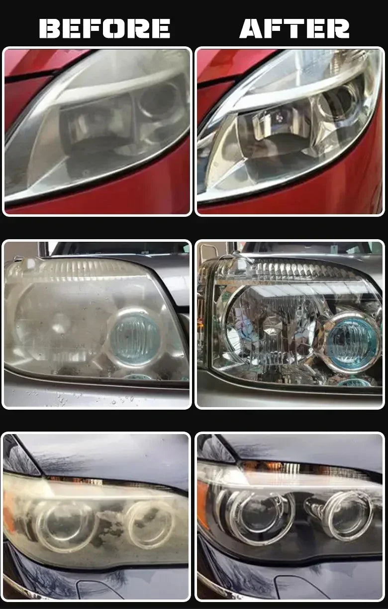 Ceramic Coating Headlight Auto Lamp Crystal Polish Headlight Headlight Repair Polishing Nano Nano Coating Fluid Fluid Polis Amag
