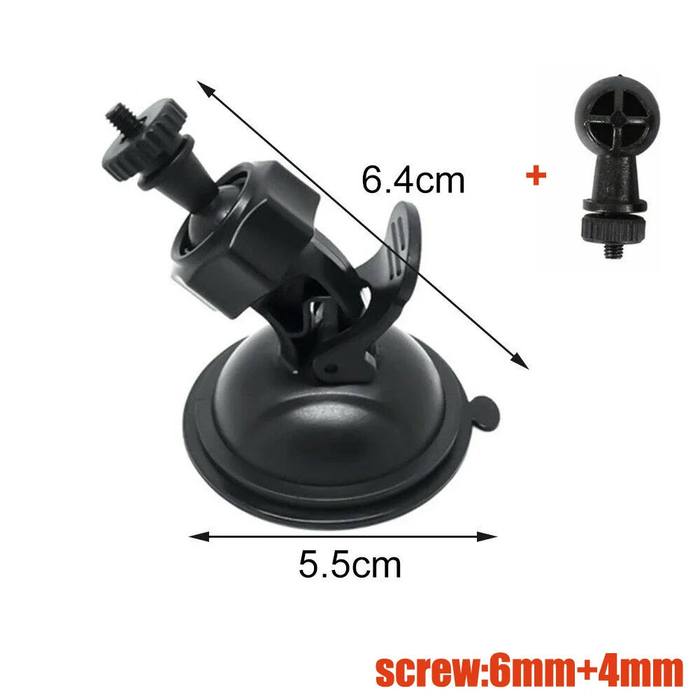 Car Mounted Recorder Bracket Car Video Recorder Suction Cup Bracket Camera Stand Suction Cup 4mm+6mm Car Accessories