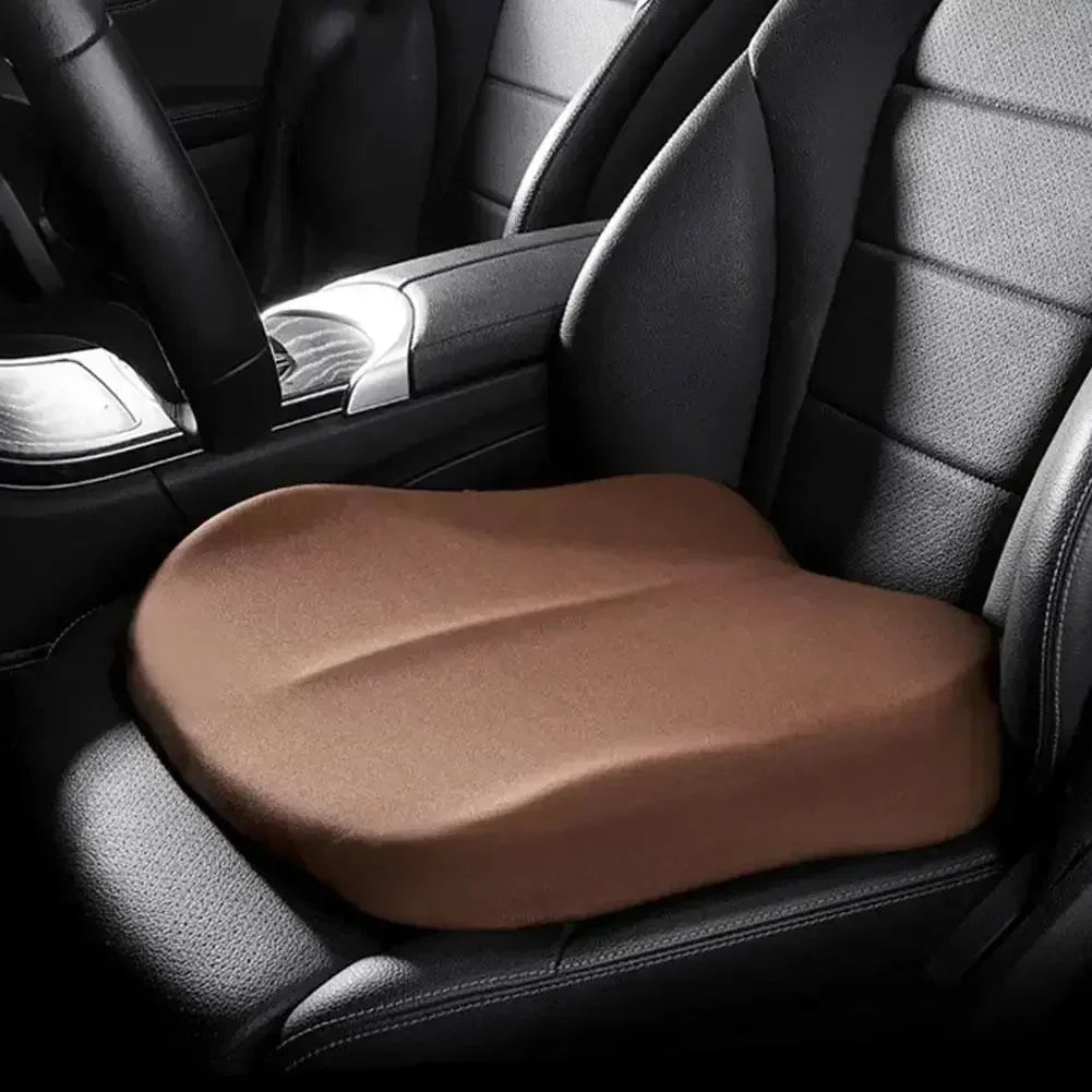 Good Support Car Booster Seat Cushion Alleviate Fatigue Non Slip Height Increasing Seat Mat Comfortable Soft Amagi