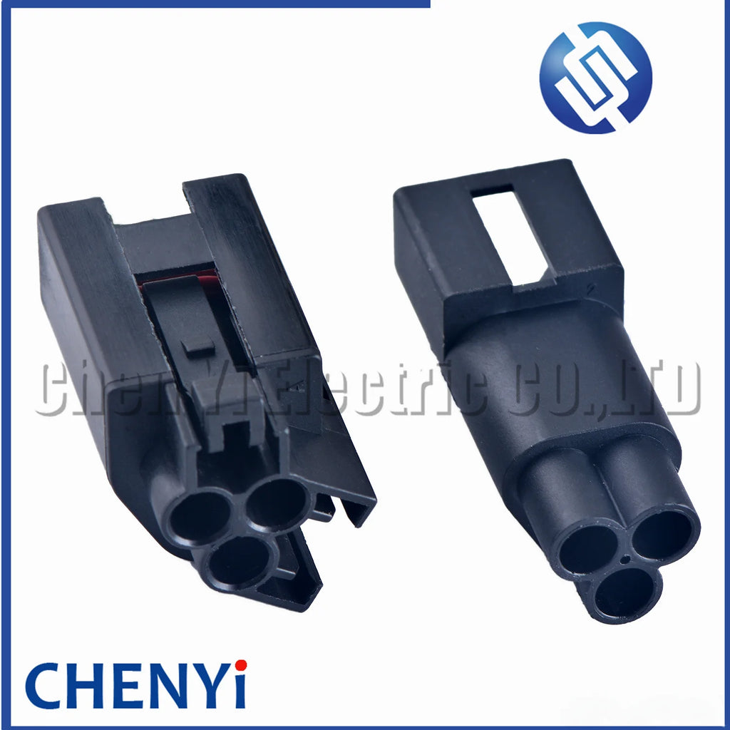 1 Set 3 Pin male female Automotive Waterproof Connector Cable wire plug Socket 7-1437710-9 3-1437712-1 For Ford