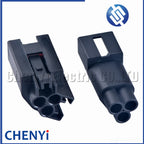 1 Set 3 Pin male female Automotive Waterproof Connector Cable wire plug Socket 7-1437710-9 3-1437712-1 For Ford