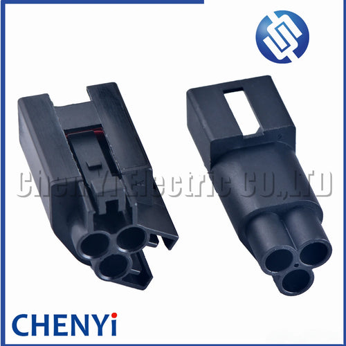 1 Set 3 Pin male female Automotive Waterproof Connector Cable wire plug Socket 7-1437710-9 3-1437712-1 For Ford