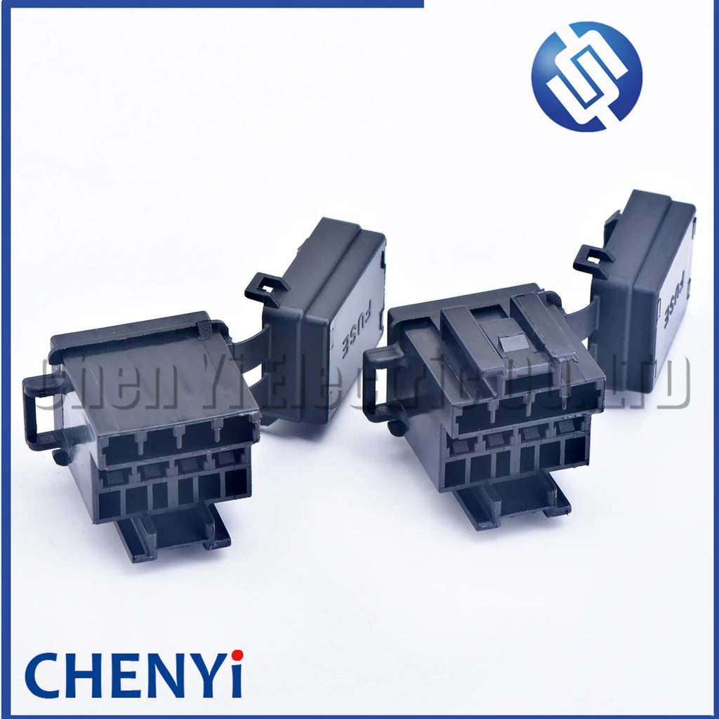 8 Pin 4 Ways Mini Blade Type Fuse Holder BX2047C-1 BX2047C-2 Micro In-line InLine Fuse Holders with  Pin Without Fuses