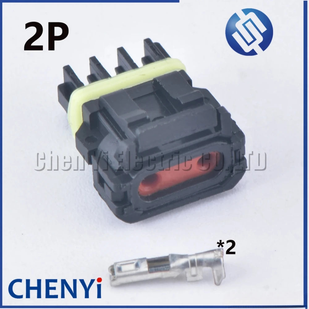 2 Sets 2/3 Pin Automotive Plastic Housing Wiring Waterproof Electrical Connector Car Mirror Turn Signal Plug 52117-0241