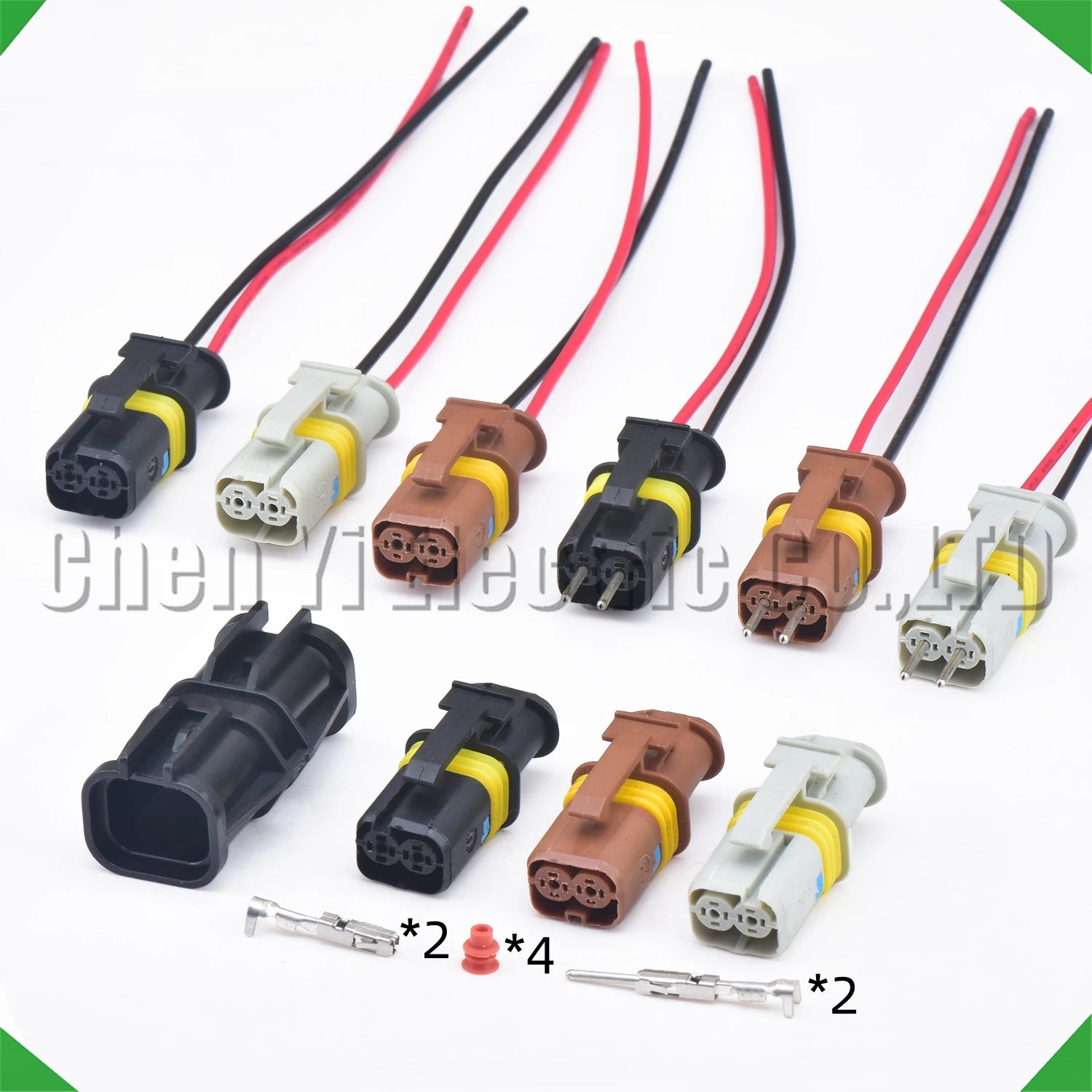2-Pin Connector Connector Automotive Motor Socket Connector Electric injection starter