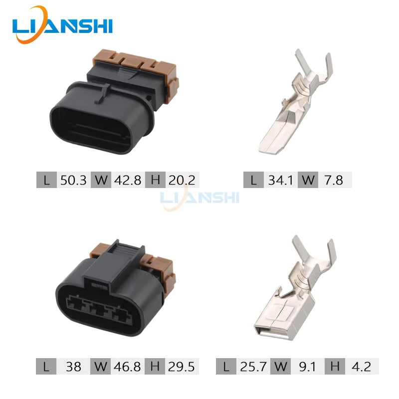 PK011(015)-03027 male and female wire harnesses PK015-03027 High current and high power automotive connectors DJ7034Y-7.8-11/21