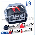 15 Pin female Automotive waterproof connector Grounding harness plug 35575195 For Model 3 Model Y Model S Model X