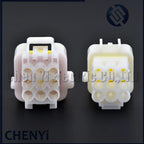 9 Pin white Sealed Waterproof Electrical Auto controller Harness Connector Plug FW-C-9M-B FW-C-9F-B For Inbor Kelly Furukawa