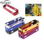 Universal Motorcycle Car License Plate Frame Aluminum Power Racing Auto Adjustable Angle Metal License Plate Holder Bracket