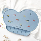 Non-Slip Table Mats Kids Placemats Baby Silicone Placemats with Catching Amagi