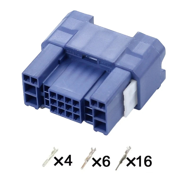 Suitable for Kia, Hyundai and BYD car door A-pillar and B-pillar wiring harness connector plugs 6098-7907/3098-7912