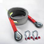 Car Tow Strap Rope Is Very Reliable Wear-resistant Offroad Can Tow 5-18 Tons of Rescue Rope Upgraded Version Which Amagi