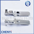 50 Pcs H62 Brass Tinned auto connector wire crimp loose pin loose terminals ST740253-3 8230-4040 8230-4050 8230-4060 DJ6118-6.3B