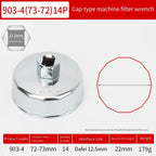 1PC Wrench Auto Tool End Cap Oil Filter Wrench Auto Hand Tools Remover Tool Socket Wrench Remover Car Accessories