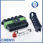 5 Pin Female Automotive waterproof connector car fuel pump Wire harness plug 15300030 For Suzuki Opel GM