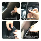 2/100pcs Carpet Fixing Stickers Double Faced High Adhesive Car Carpet Fixed Patches Home Floor Foot Mats Anti Skid Grip Tapes