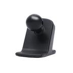 Car Phone Black Holder Sticky BaseBendable Design Can Be Adapted To A Variety of CurvatureSoft Rubber MaterialBall Head17mm