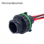 1 Set 7 Pin Car 1718230-1 Circular Truck Tail Light Electrical Cable Connectors Female Male Wire Harness Plug 968421-1 967650-1