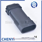 2 set 4 Pin male or female car intake pressure sensor connector plug 1.2L auto Oxygen Sensor O2 connectors 12162190