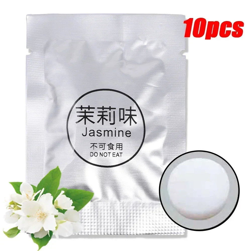 Car Interior Air Freshener Supplies Vent Clip Replacement Set Pads Solid Fragrance Scent Air Freshener Refill Tablets Deodorizer