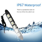 2Pcs Universal Car Led DRL Daytime Running Light Flexible 6SMD White Ice Blue Waterproof Driving Fog Bulb Styling DC 12V Tools
