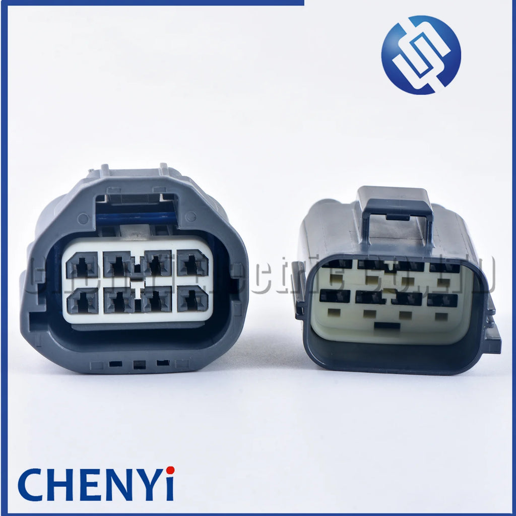 8 Pin Auto connector fuel pump plug Tail lamp headlamp turn signal lamp plug 7283-5574-10 7282-5574-10 for Ford Volvo Cadillac