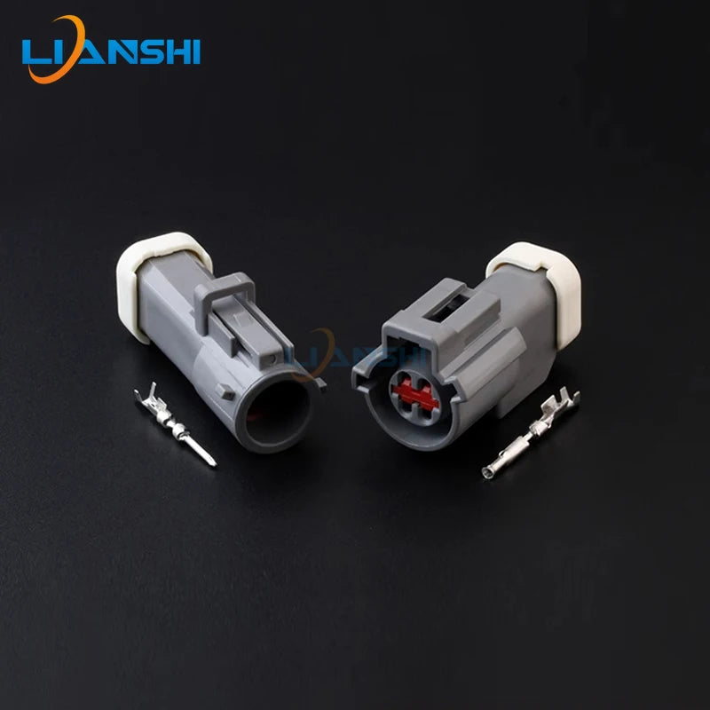 Round car connector Car water temperature sensor plug 4p male/female connector with terminal DJ70410-1.5-11/21