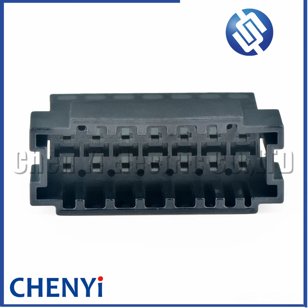 14 Pin Automotive connector speaker wire harness plug For Optical Fiber Amplifier Fit Kapud Car DVD Navigation GPS CY001419-2.8F