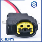 2 Pin Female Automotive Ignition Coil Plug Horn Socket Waterproof Female Wire Connector 49093-0211 For Hyundai Elantra K3