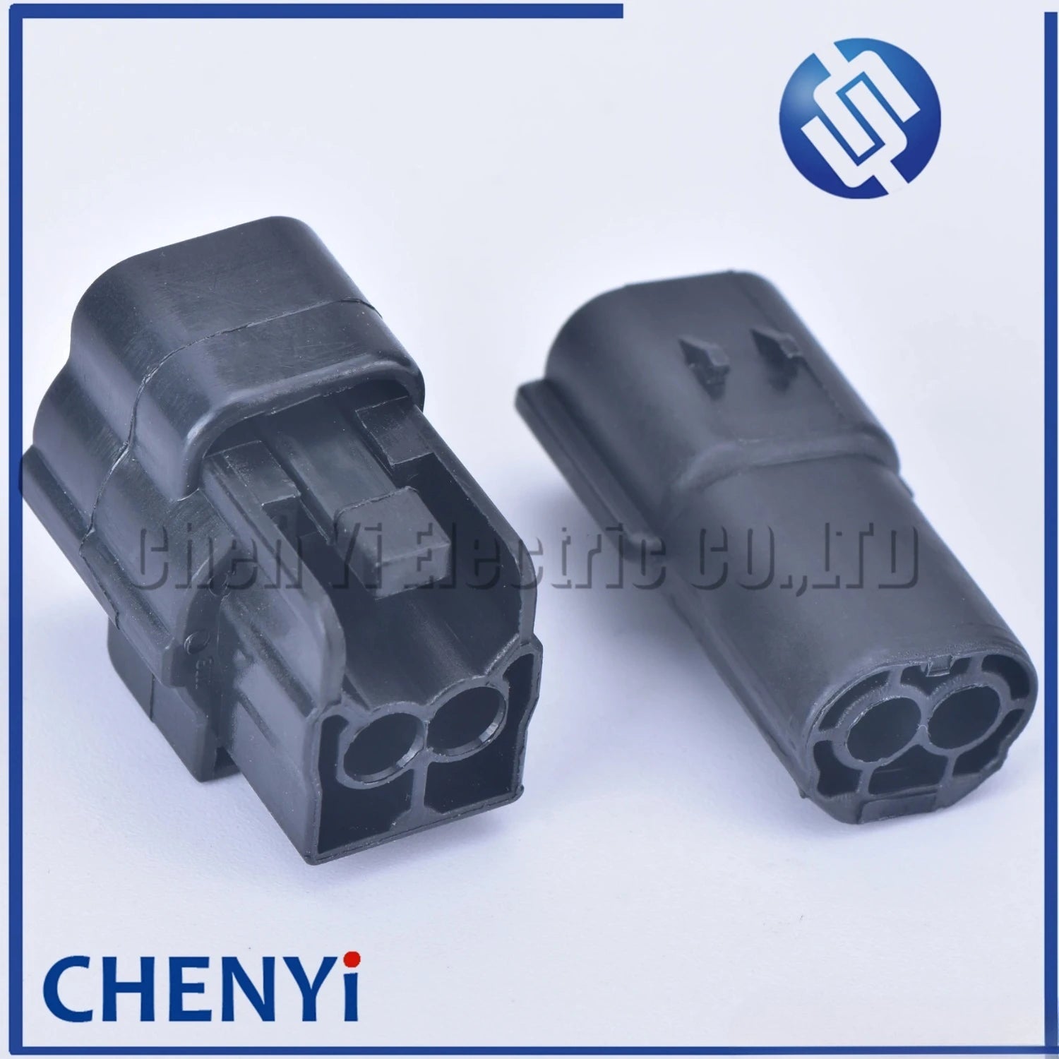 5 sets 2 pin way male or female waterproof wire connector auto electrical plug conector 174354-2 174352-2