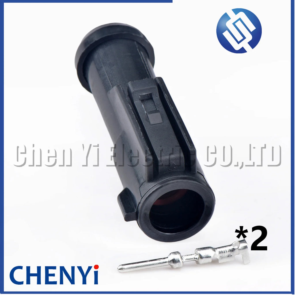 2 Pin Automotive waterproof connector Trasmission Output Speed Sensor harness Plug 7T4P-7H103-AE 7T4P7H103AE For Ford Lincoln